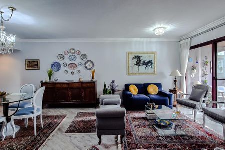 Sala de apartamento à venda com 3 quartos, 94m² em Vila Hamburguesa, São Paulo