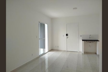 Studio para alugar com 45m², 1 quarto e sem vagaSala, quarto e cozinha integrada
