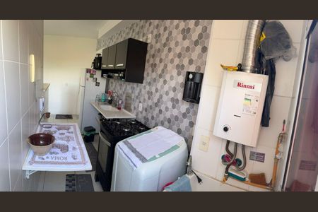 Cozinha de apartamento para alugar com 2 quartos, 44m² em Campo Grande, Rio de Janeiro