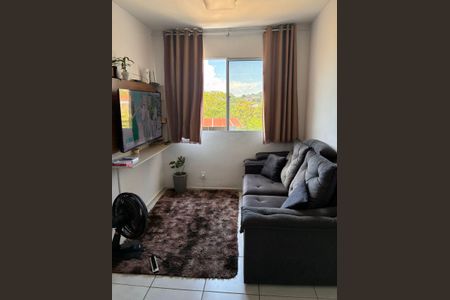 Sala de apartamento para alugar com 2 quartos, 44m² em Campo Grande, Rio de Janeiro