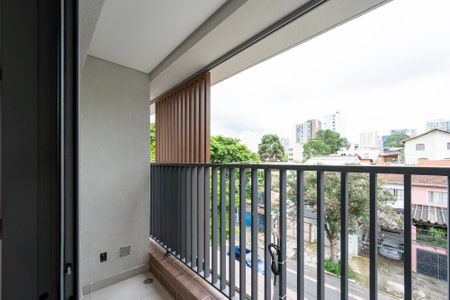 Varanda de kitnet/studio para alugar com 1 quarto, 25m² em Vila Clementino, São Paulo