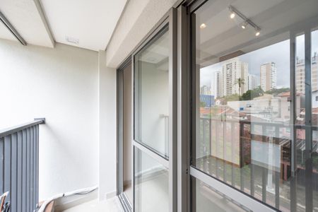 Varanda de kitnet/studio para alugar com 1 quarto, 25m² em Vila Clementino, São Paulo