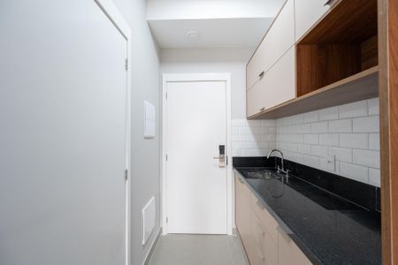 Studio para alugar com 25m², 1 quarto e sem vagaCozinha