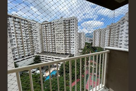 Varanda da Sala de apartamento para alugar com 2 quartos, 55m² em Del Castilho, Rio de Janeiro