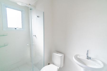 Banheiro da Suíte de apartamento para alugar com 1 quarto, 30m² em Planalto Paulista, São Paulo