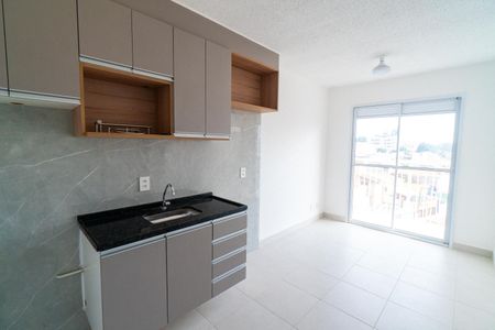 Sala/Cozinha de apartamento para alugar com 1 quarto, 30m² em Planalto Paulista, São Paulo