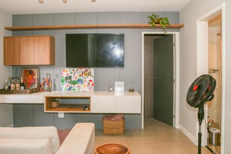 Sala de apartamento para alugar com 1 quarto, 59m² em Barra Funda, São Paulo