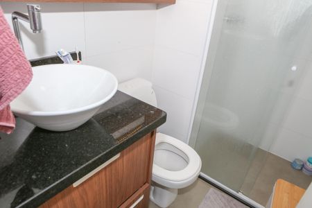 Apartamento para alugar com 59m², 1 quarto e 1 vaga Apartamento para alugar com 59m², 1 quarto e 1 vagaBanheiro da Suíte