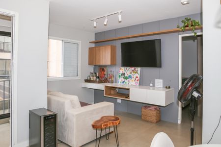 Sala de apartamento para alugar com 1 quarto, 59m² em Barra Funda, São Paulo