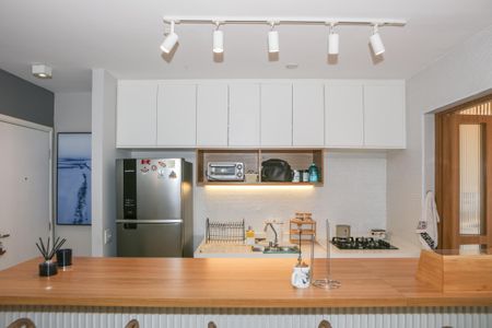 Apartamento para alugar com 59m², 1 quarto e 1 vaga Apartamento para alugar com 59m², 1 quarto e 1 vagaCozinha e Área de Serviço