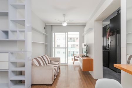 Sala de apartamento para alugar com 2 quartos, 60m² em Santo Amaro, São Paulo