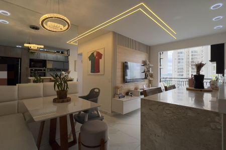 Sala de apartamento à venda com 2 quartos, 58m² em Picanço, Guarulhos