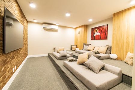 Studio para alugar com 25m², 1 quarto e sem vagaSala de Cinema