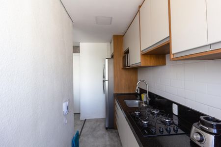 Cozinha e Área de Serviço de apartamento para alugar com 2 quartos, 44m² em Vila Nova Bonsucesso, Guarulhos