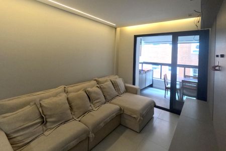 Sala de apartamento para alugar com 2 quartos, 75m² em José Menino, Santos