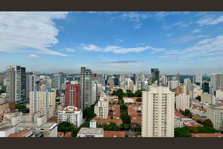 Apartamento à venda com 108m², 2 quartos e 2 vagasVista da Varanda