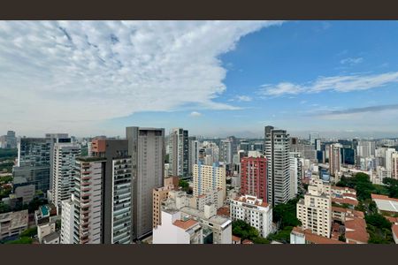 Apartamento à venda com 108m², 2 quartos e 2 vagasVista da Varanda