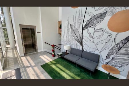 Apartamento à venda com 108m², 2 quartos e 2 vagasHall de entrada