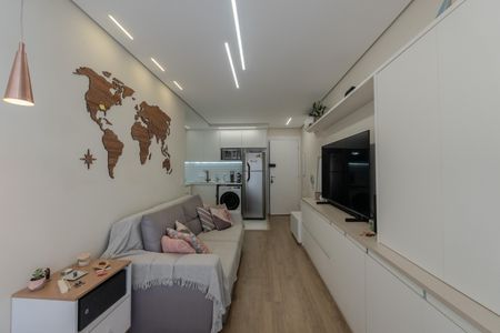 Sala de apartamento à venda com 1 quarto, 42m² em Consolação, São Paulo