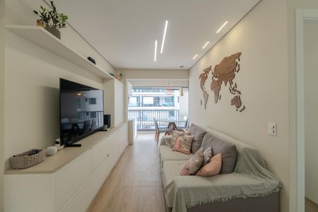 Sala de apartamento à venda com 1 quarto, 42m² em Consolação, São Paulo