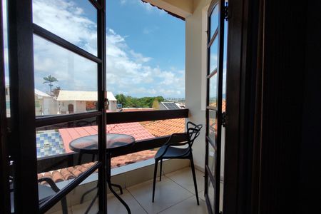 Casa de condomínio para alugar com 306m², 3 quartos e 2 vagasVaranda do Quarto Suíte 1