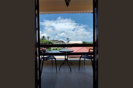 Casa de condomínio para alugar com 306m², 3 quartos e 2 vagasVaranda do Quarto Suíte 1