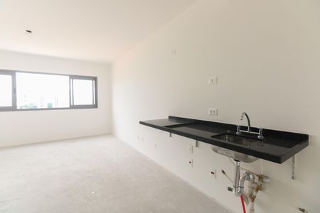 Studio à venda com 27m², 1 quarto e sem vaga Studio à venda com 27m², 1 quarto e sem vagaStudio - Cozinha