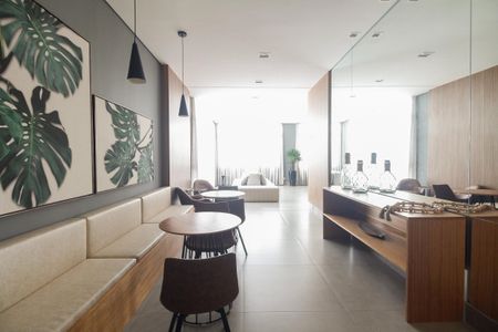 Studio à venda com 27m², 1 quarto e sem vaga Studio à venda com 27m², 1 quarto e sem vagaÁrea Comum - Salão de Festas