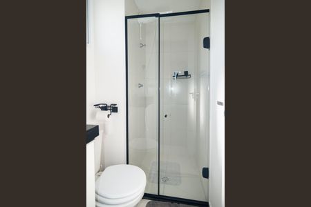 Studio para alugar com 24m², 1 quarto e sem vaga Studio para alugar com 24m², 1 quarto e sem vagaBanheiro social