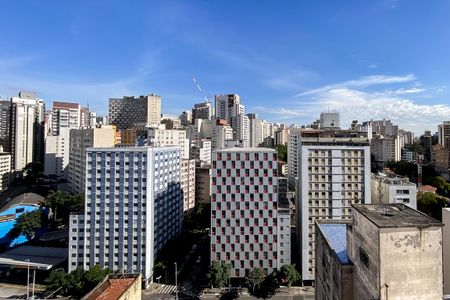 Studio para alugar com 24m², 1 quarto e sem vaga Studio para alugar com 24m², 1 quarto e sem vagaVista da Varanda do Studio