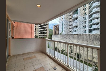 Varanda  de apartamento à venda com 3 quartos, 92m² em Recreio dos Bandeirantes, Rio de Janeiro