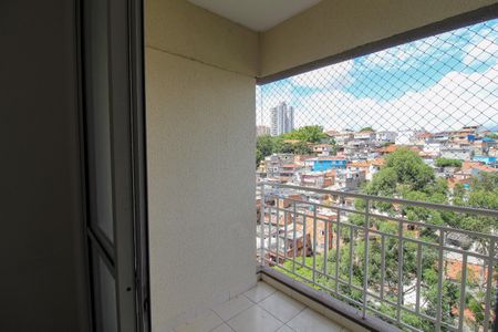 Varanda da Sala de apartamento à venda com 3 quartos, 63m² em Vila Butantã, São Paulo