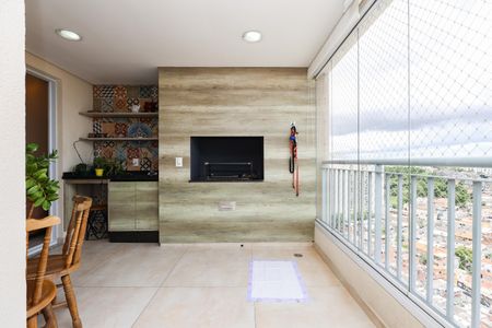 Varanda da Sala de apartamento para alugar com 3 quartos, 84m² em Vila Suzana, São Paulo