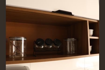 Apartamento para alugar com 60m², 2 quartos e 1 vagaDetalhe da cozinha