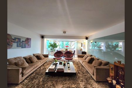 Sala de apartamento à venda com 4 quartos, 177m² em Anchieta, Belo Horizonte