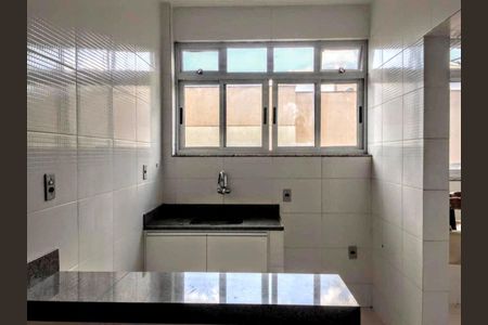 cozinha de apartamento à venda com 3 quartos, 75m² em Nova Granada, Belo Horizonte