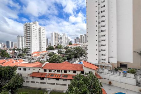 Vista da Sacada de apartamento à venda com 2 quartos, 58m² em Vila Gumercindo, São Paulo