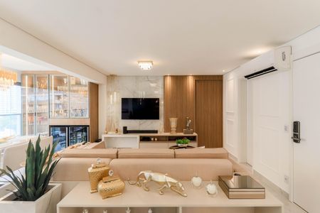 Sala de apartamento para alugar com 2 quartos, 100m² em Jardim das Acacias, São Paulo