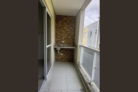 Varanda da Sala  de apartamento à venda com 2 quartos, 51m² em Jardim Copacabana, São Bernardo do Campo