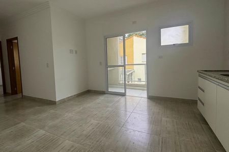 Sala/cozinha  de apartamento à venda com 2 quartos, 51m² em Jardim Copacabana, São Bernardo do Campo