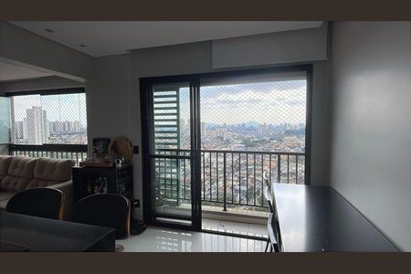 Sala/cozinha de apartamento à venda com 1 quarto, 39m² em City Bussocaba, Osasco