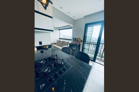 Sala/cozinha de apartamento à venda com 1 quarto, 39m² em City Bussocaba, Osasco