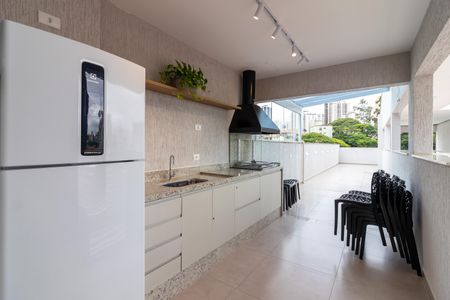 Apartamento para alugar com 30m², 1 quarto e sem vaga Apartamento para alugar com 30m², 1 quarto e sem vagaÁrea comum - Churrasqueira