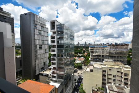 vista varanda sala de apartamento para alugar com 3 quartos, 115m² em Pinheiros, São Paulo
