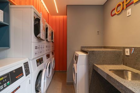 Apartamento para alugar com 37m², 1 quarto e sem vagaLavanderia