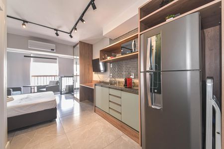Studio para alugar com 25m², 1 quarto e sem vagaCozinha