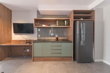 Studio para alugar com 25m², 1 quarto e sem vagaCozinha