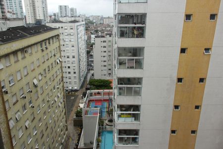 Vista do Quarto  de apartamento para alugar com 1 quarto, 40m² em Embaré, Santos
