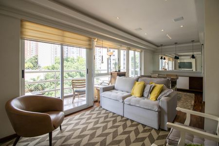 Apartamento para alugar com 94m², 1 quarto e 2 vagasSala