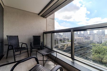 Varanda de kitnet/studio para alugar com 1 quarto, 43m² em República, São Paulo